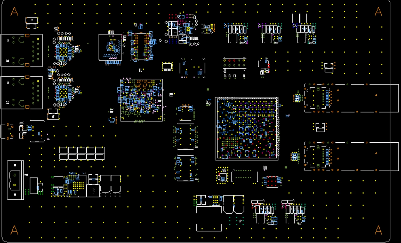 8层板PCB设计学员设计