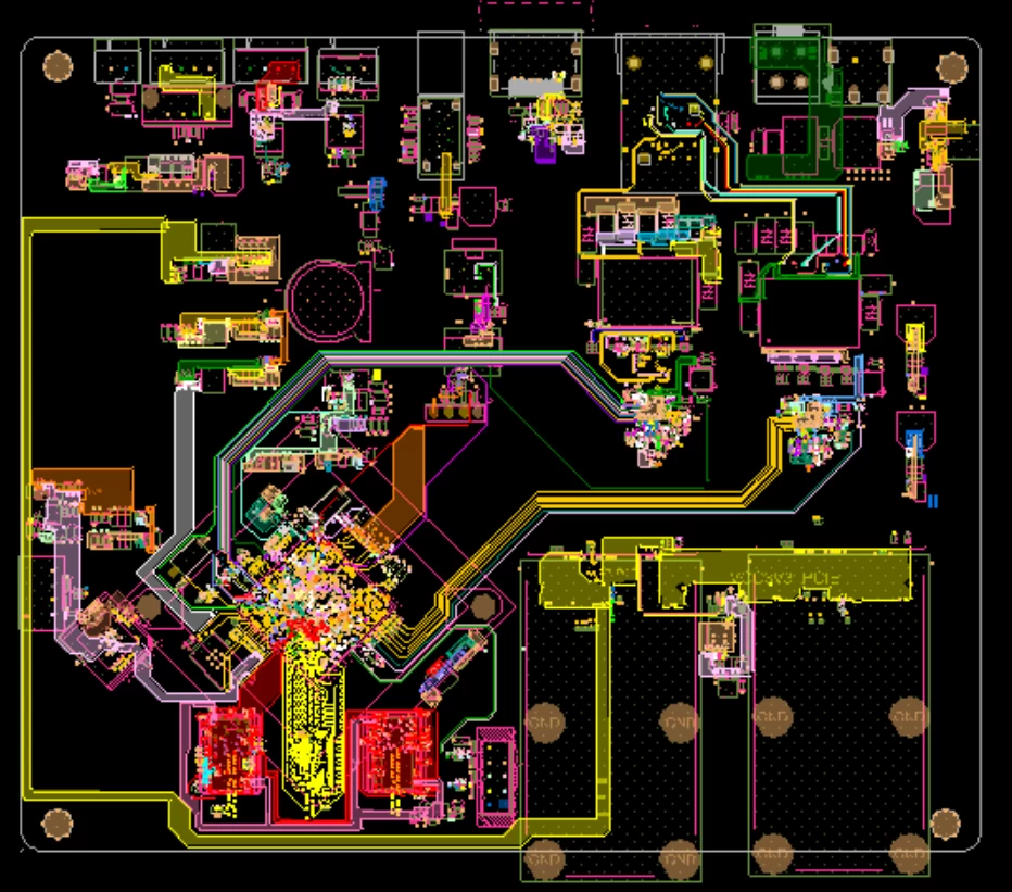 物联网风口，RK3658 PCB设计打造连接万物的核心枢纽学员设计项目展示8层板