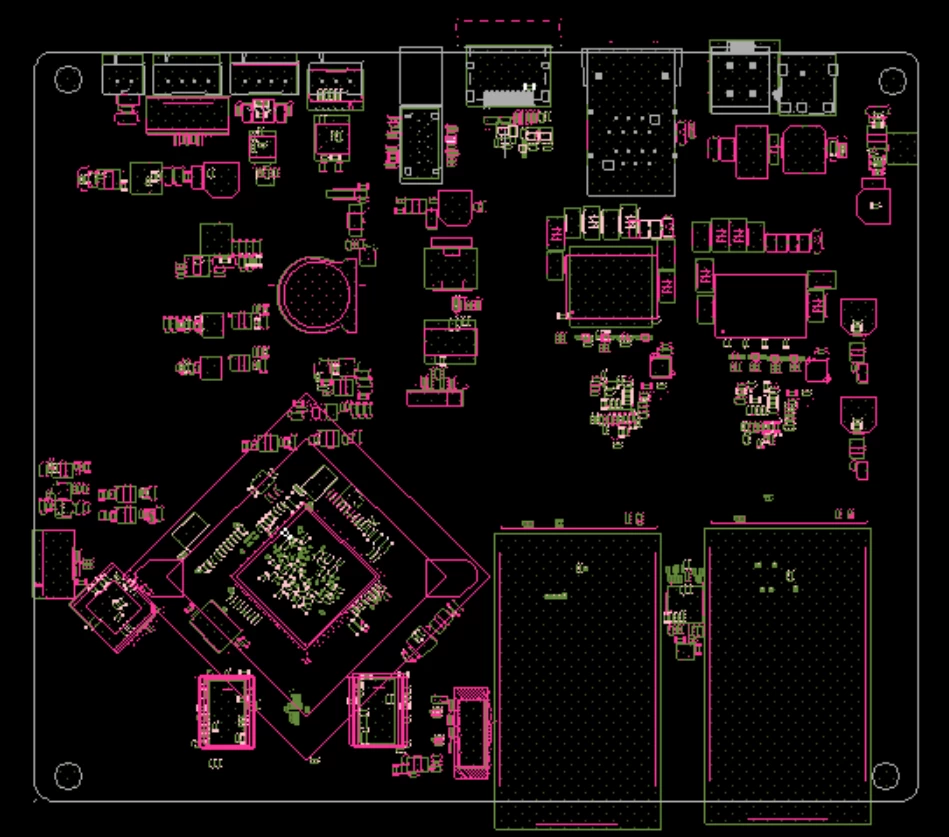 物联网风口，RK3658 PCB设计打造连接万物的核心枢纽学员设计项目展示8层板