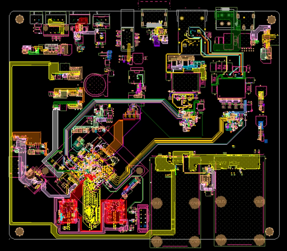 物联网风口，RK3658 PCB设计打造连接万物的核心枢纽学员设计项目展示8层板