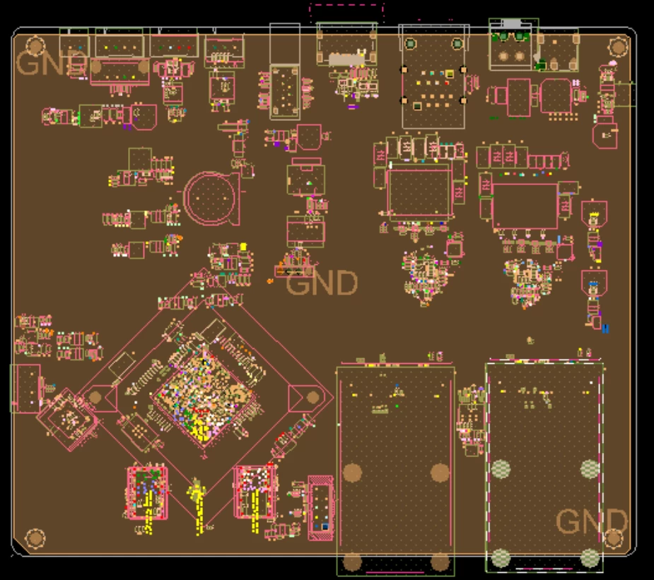 物联网风口，RK3658 PCB设计打造连接万物的核心枢纽学员设计项目展示8层板