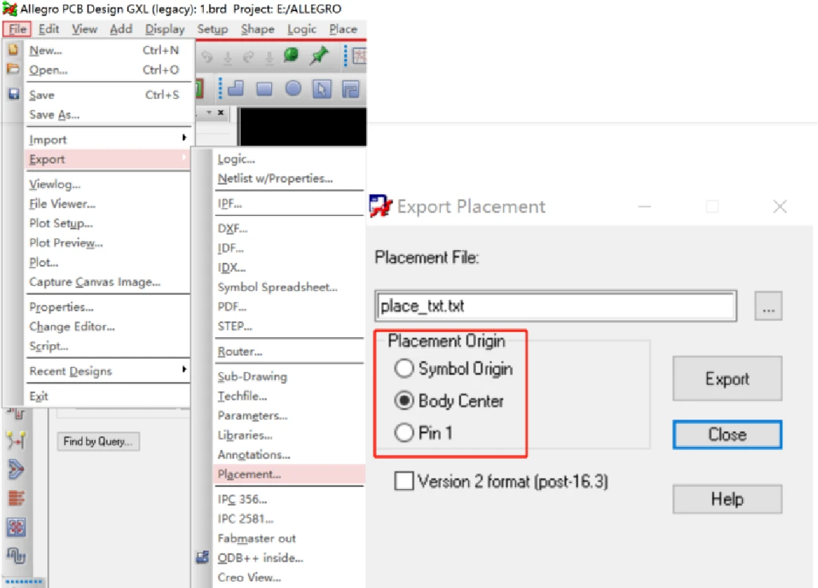 PCB设计中光绘文件设置